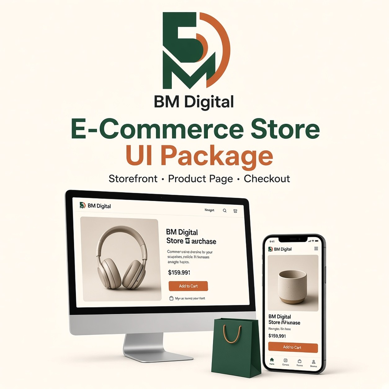 E-Commerce Store UI Package
